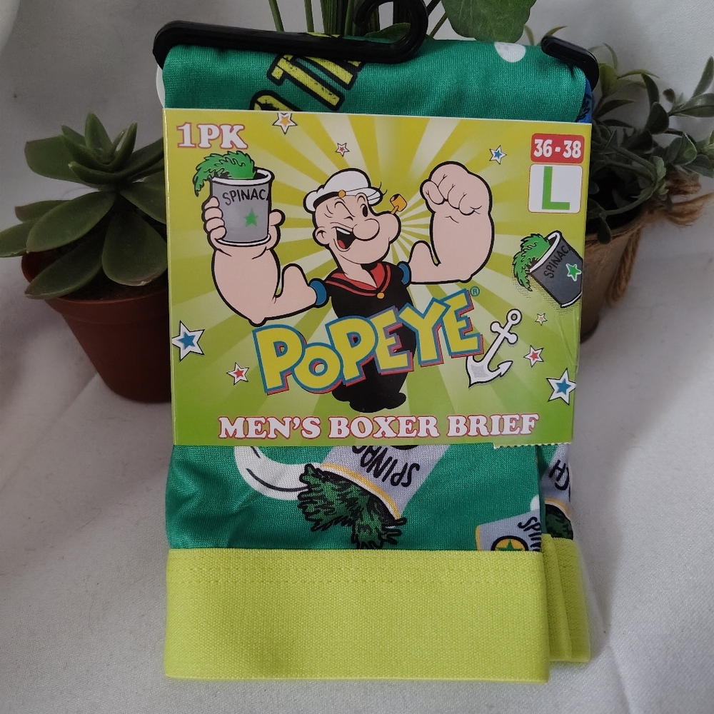 Popeye Men's Boxer Briefs Various Sizes M,L,XL